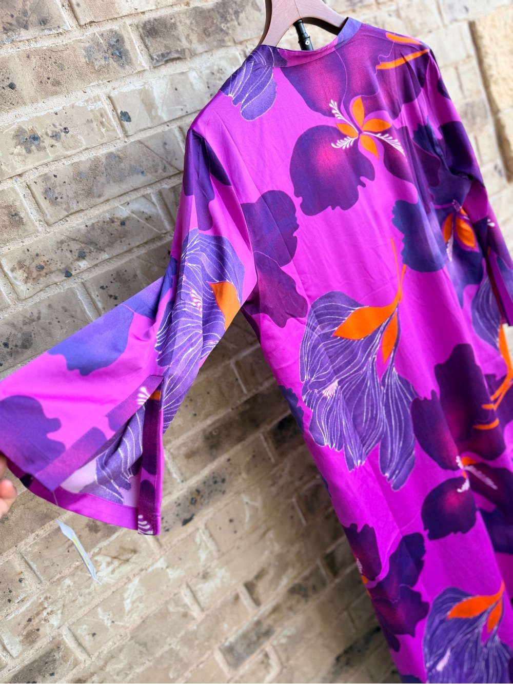 Natori Majestic Orchid Caftan Size Medium NWT - Picture 9 of 12